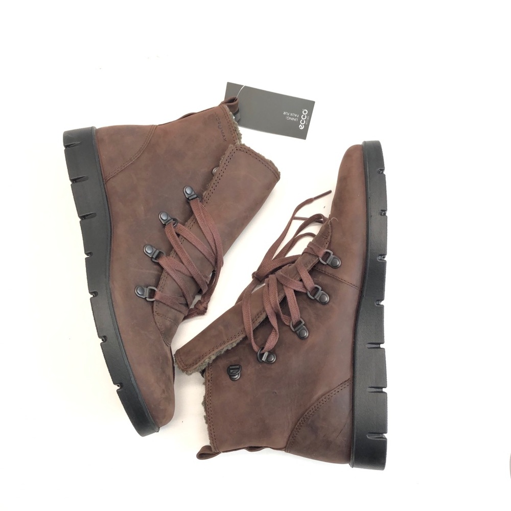 ECCO Bella Chocolate Oil Nubuck Ankle Boot